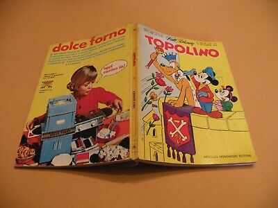 Topolino N° 885 Originale Mondadori Disney Ottimo 1972 Bollini+Cedola