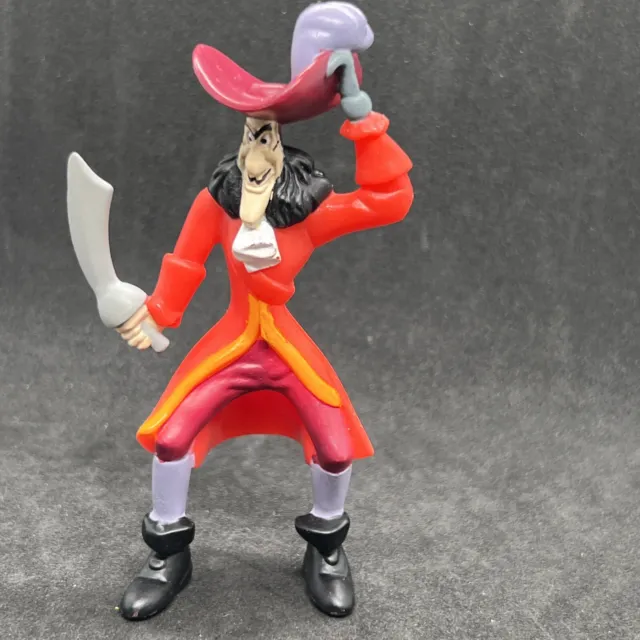 CAPTAIN HOOK DISNEY Peter Pan 4” Action Figure Pvc Toy (Pre-Owned) $8.10 -  PicClick