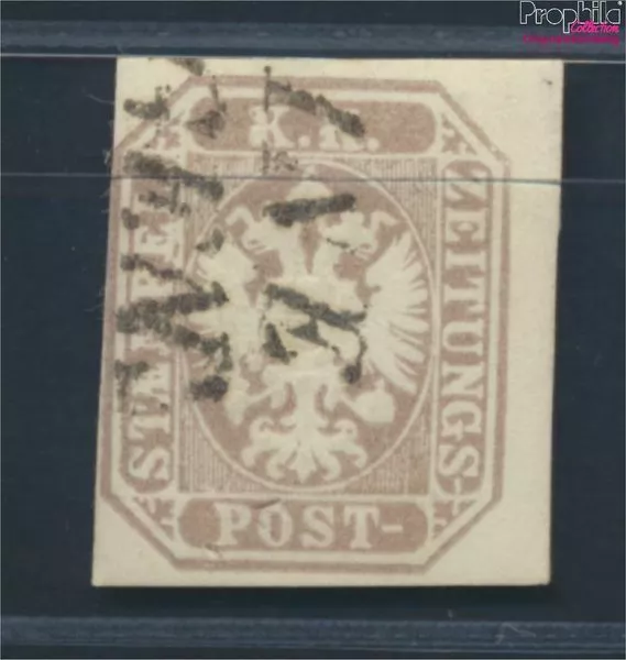 Briefmarken Österreich 1863 Mi 29 (kompl.Ausg.) fein (B-Qualität) gestempe(86698