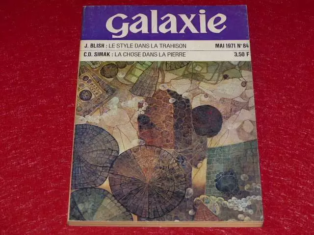 [Bibl.h.& P J. Oswald ] Revista "Galaxia" #84 2e Série Mai 1971 J. Blish , Simak