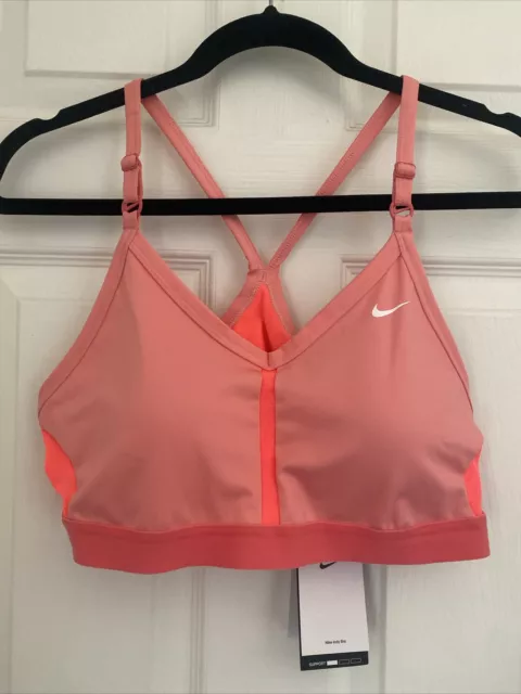 NIKE - Women’s Indy Bra Light-Support Padded Training Sports Bra - Size XL