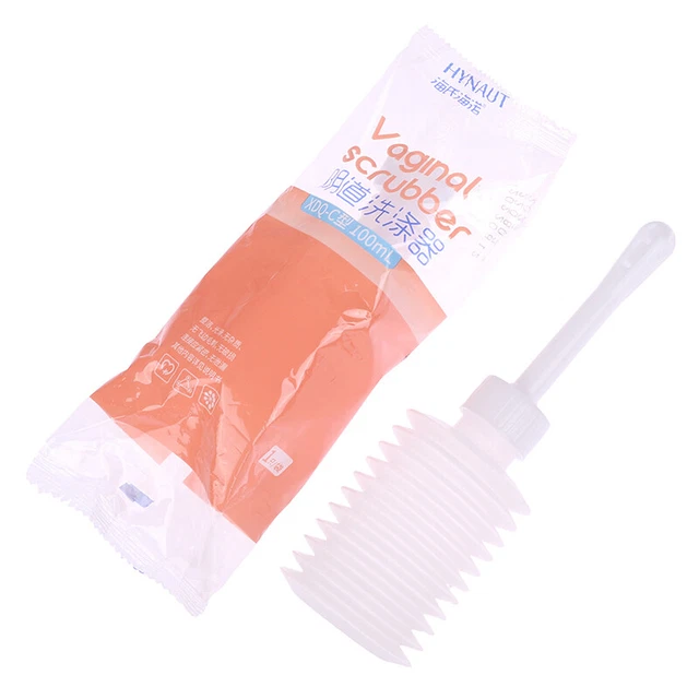 Siringa rettale clistere monouso 100 ml pulizia doccia vaginale analitica