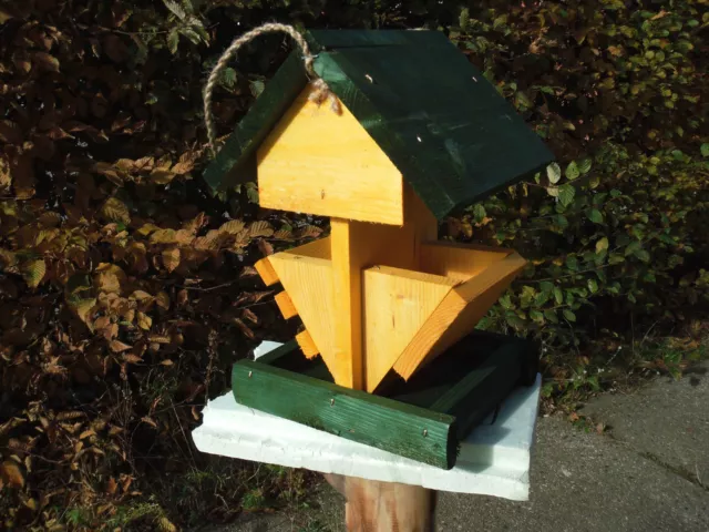 Casa Comida Pájaros Pequeño Colorido Para Adjuntar Dispensador de Pienzo