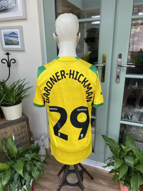 West Bromwich Albion Match Worn Football Shirt - Taylor Gardner Hickman Signed.