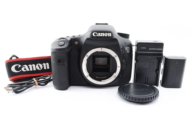 [ MINT ] Canon EOS 7D 18.0 MP Digital SLR Camera Black Body From JAPAN