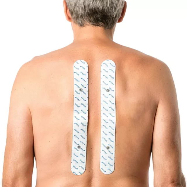 2 TENS Elektroden 33x4cm - Sanitas Beurer kompatibel - gegen Rückenschmerzen