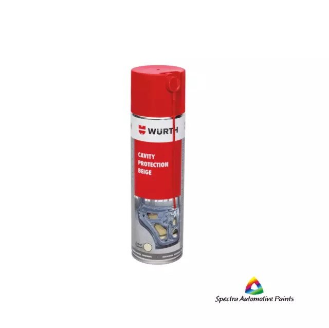 Wurth Cavity Wax Protection Beige Aerosol/ Spraycan 500ml