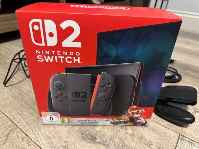 NINTENDO SWITCH 2 Mario Kart World Pack Bundle Console - Brand New 🔥 £ ...