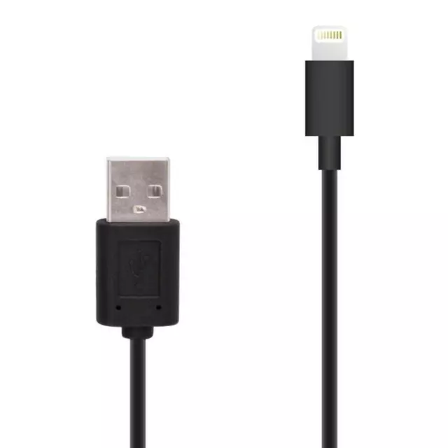 Cable De Carga Y Datos Para Apple Iphone Ipad (M) A Usb 2.0 (M)  - Color Blanco