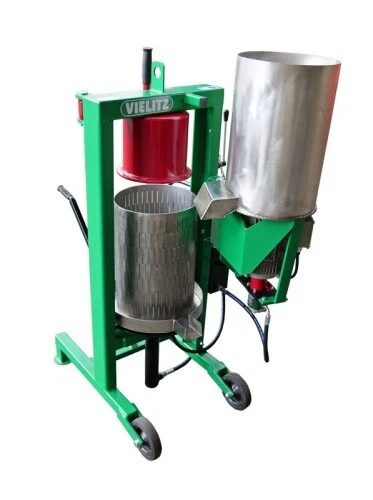 Saftpresse 230V oder 400V mit integrierter Obstmühle / Rätzmühle