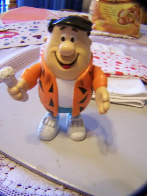 Flintstones Fred Hard Rubber Figure