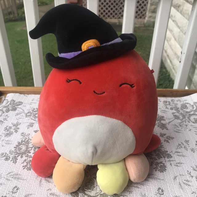 SQUISHMALLOWS OFFICIAL 2021 Halloween 8" Detra the Octopus Witch Plush Doll Toy £18.65 PicClick UK
