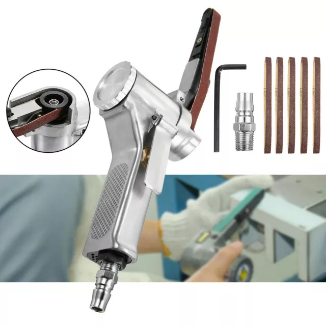 Mini Air Belt Sander Finger Sander Detail Sander Pneumatic Tool Polisher Grinder