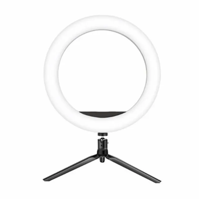 USB 8.0Inch 3Modes 3200K-6000K Dimmable LED Video Ring Light Cold Live Streaming