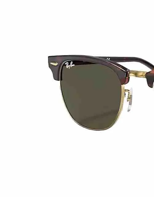 Original Ray Ban Clubmaster Classic RB 3016 G-15 51 mm Ersatzgläser Mineral grün