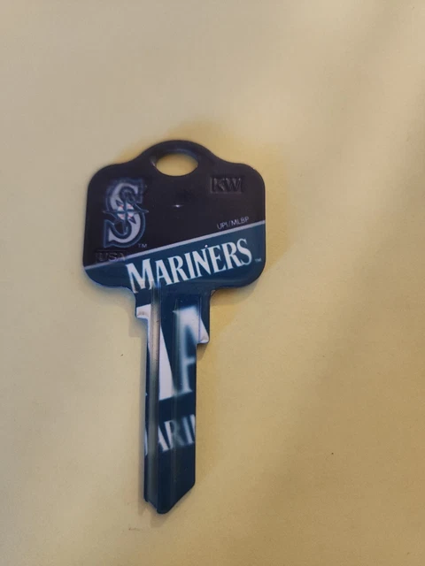 Seattle Mariners MLB house key blank Kwikset