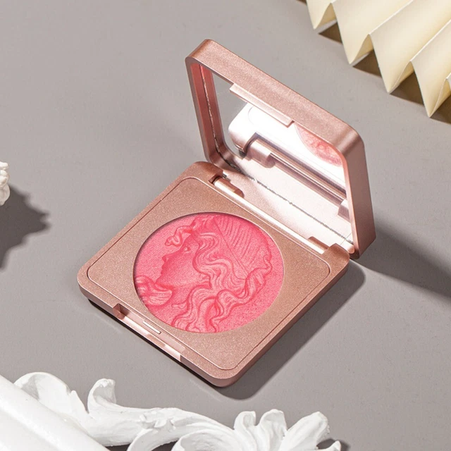 Face Blush Cream Shining Blusher Mineral Pigment Palette Blush Peach Pallete