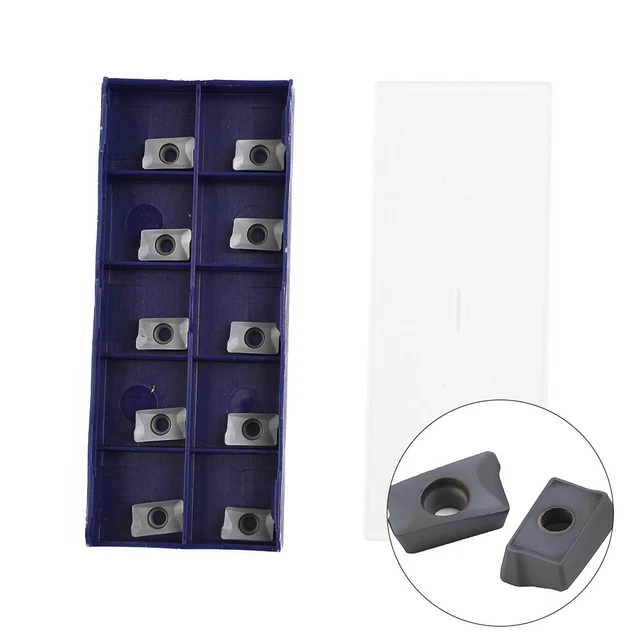CNC Metalworking APKT1003 PDTR Inserts Milling Cutter Precision Grinding