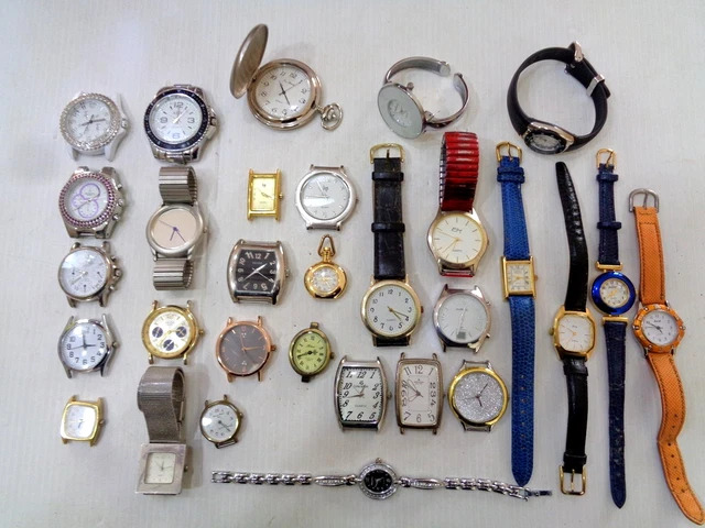 Montre Ancienne La Compagnie Des Wagons-Lits – Acier Et Cuir, Quartz, Vintage