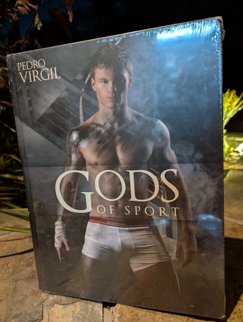 GODS OF SPORTS by Pedro Virgil Male Photo Book -Hardcover- $138.80