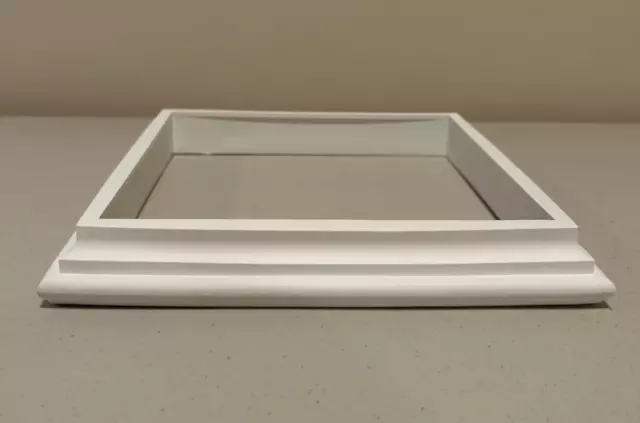 3/4" Fiberglass Endura-Lite Column White Astragal Ring - Neck Detail