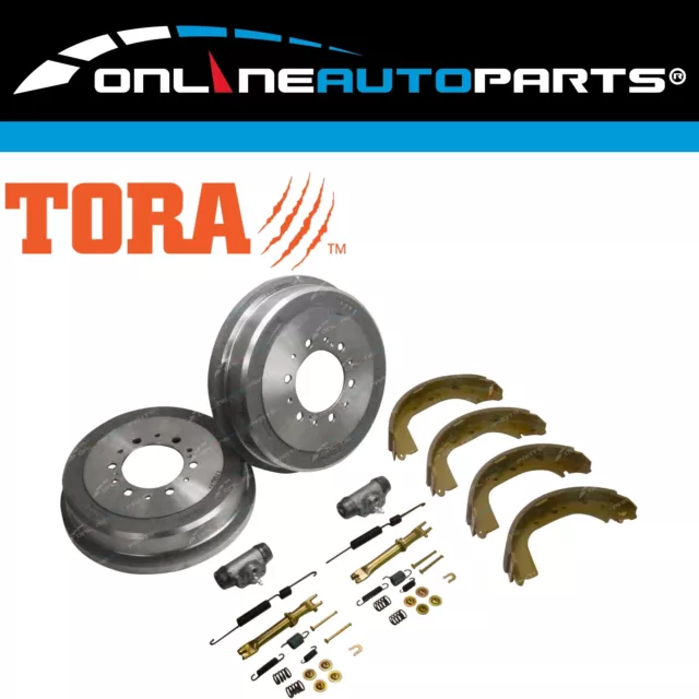 Brake Drums Shoes Wheel Cyls Kit for Toyota Hilux LN167 LN172 1997~2005 4X4