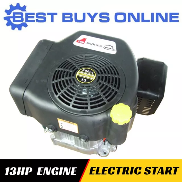 13 HP Petrol Engine Electric Start Vertical Shaft Replace Ride-on Mower Motor