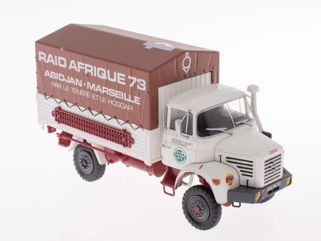 Renault JN90 Soda Vérigoud baché - HO 1/87 - BREKINA 34866 modélisme