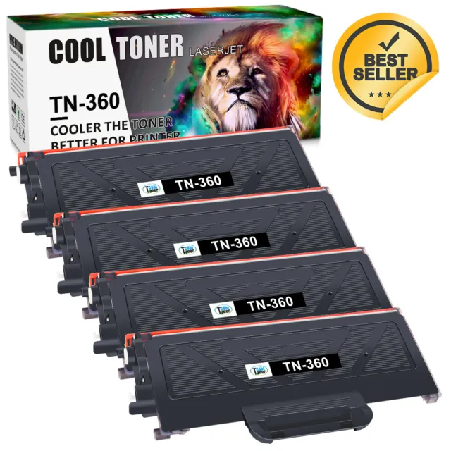 TN360 Toner Cartride For Brother TN330 HL-2140 HL-2170W MFC-7340 MFC-7840W Lot