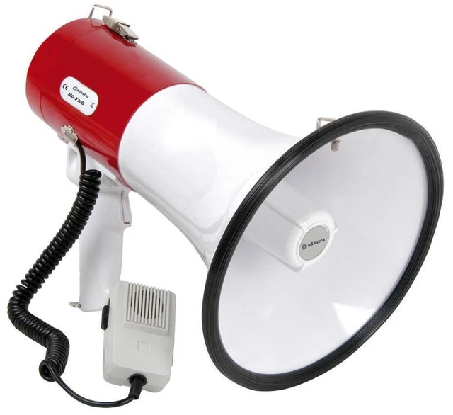 30W Mégaphone Avec Sirène - MG-220D