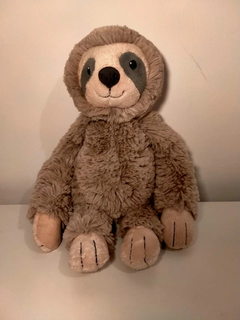 Doudou peluche singe paresseux beige TEX 22cm neuf