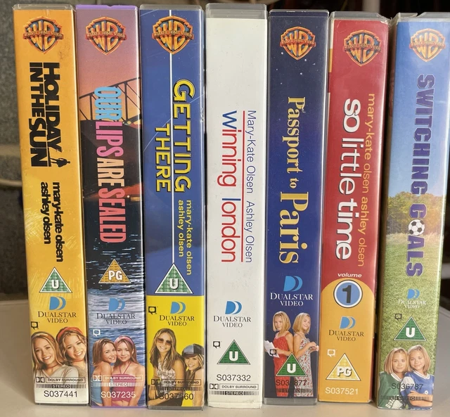 VINTAGE MARY KATE And Ashley Olsen VHS Lot (3) How The West Was Fun £14