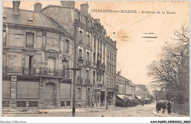 AAHP6-51-0450 - CHALONS-SUR-MARNE - Avenue de la Gare