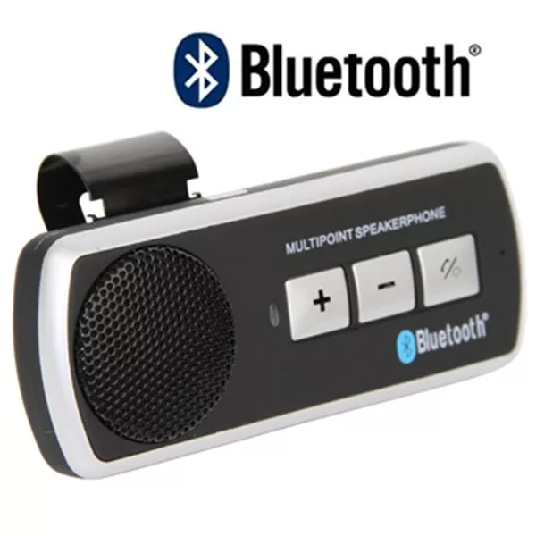 Kit Vivavoce Bluetooth Per Auto Universale Speaker Smartphone Tablet hsb
