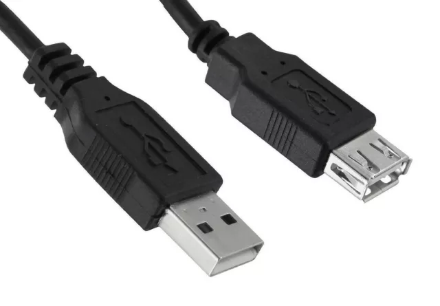 USB Extension Cable Lead for External Hard Drive Seagate Toshiba Western Digital