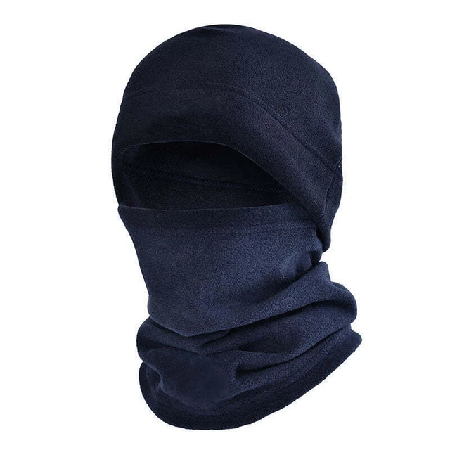 Warme Fleece Gesichtsmaske Radsport Ski Mütze Sturmhaube Wasserdicht Winddicht