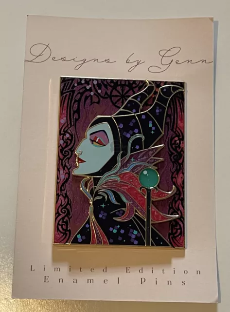 DBG Disney Fantasy Pin designsbygenn Maleficent Profile Sleeping Beauty VARIANT