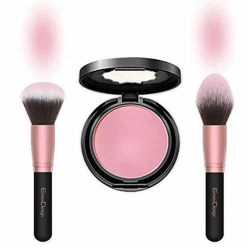 Pennelli Make Up EmaxDesign Set di 18 Pennelli per il Trucco Professionali fond 5