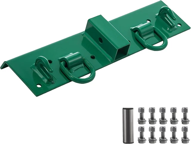 VEVOR Tractor Bolt on Hooks, 1/4" Compact Bolt on Grab Hooks, Max 4700LBS G70 F