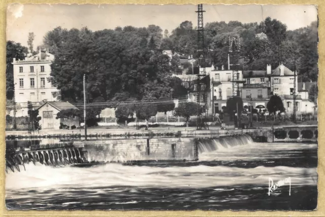94 – CPSM ABLON-SUR-SEINE - Le Barrage sur la Seine - Éditions Raymon - 1951