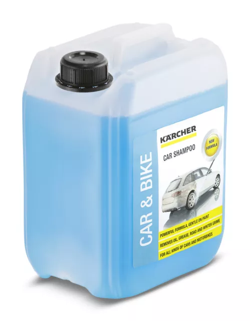Kärcher Autoshampoo, 5 L Reinigungsmittel für Hochdruckreiniger - 6.295-360.0