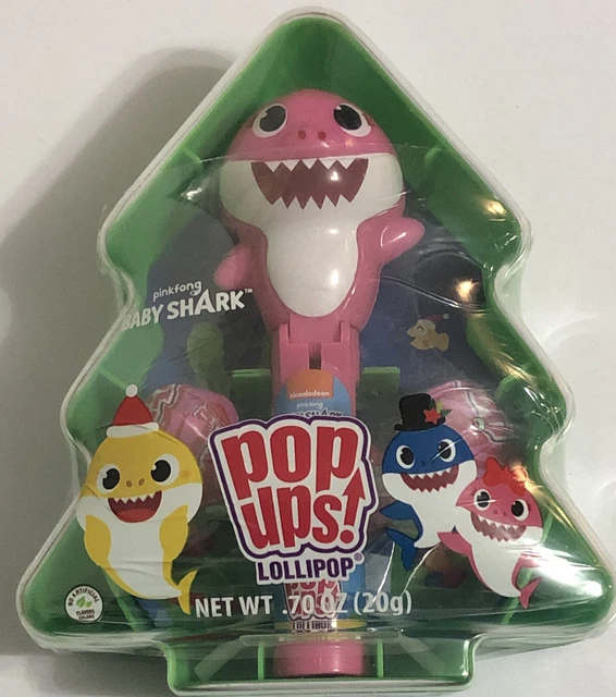 BABY SHARK POP Ups Lollipop Nickelodeon With Lollipop Holder Flix Candy