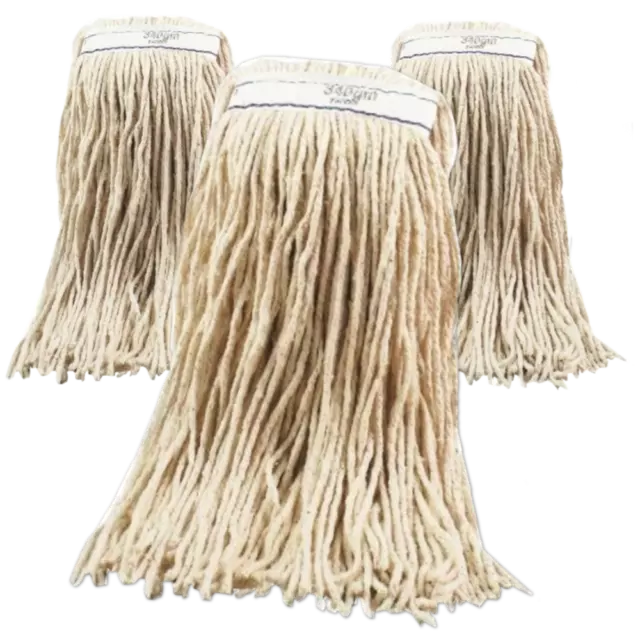 10 Kentucky Commercial Mop Heads Floor Cleaning  12oz Multi Pack of 10 Bulk Buy