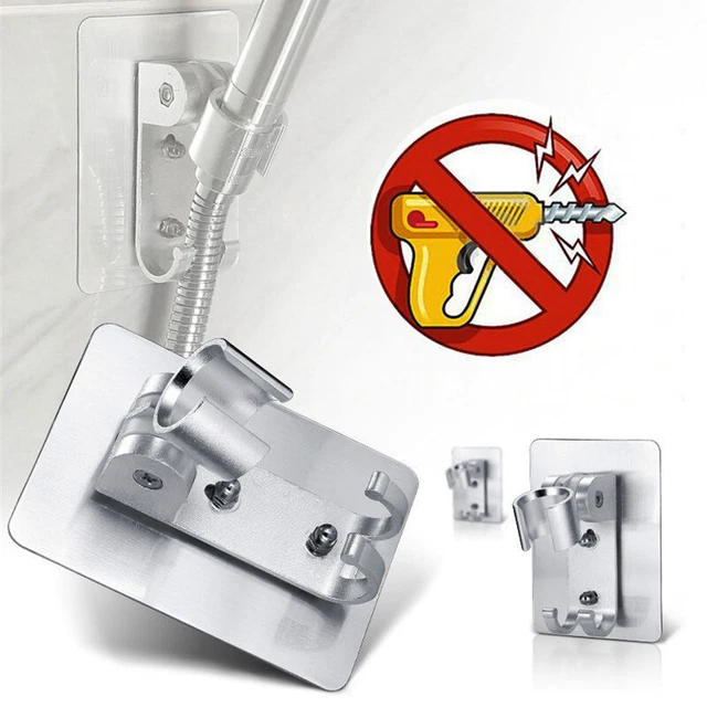Supporto soffione doccia montaggio a parete accessori regolabili a parete forte PasteJY
