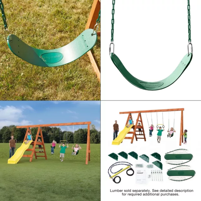 Diy Yourself Pioneer Custom Outdoor Swing Set Hardware Kit With Playset Access