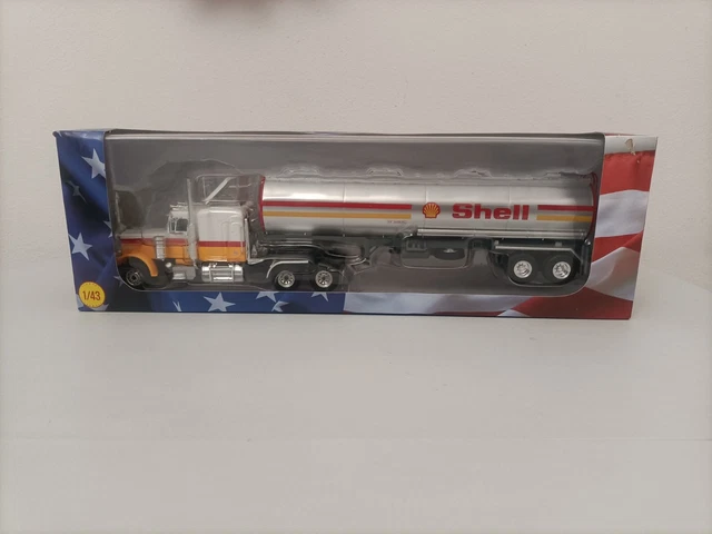 Camion Semi Remorque Peterbilt 359 Citerne SHELL (1970) - échelle 1/43 - Jeux & Jouets
