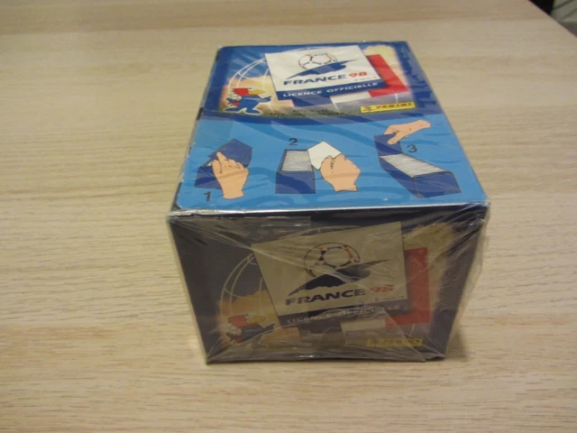 Pochette Panini WC France 98 - Scellée D'Origine - Autocollants Foot - Série Rare