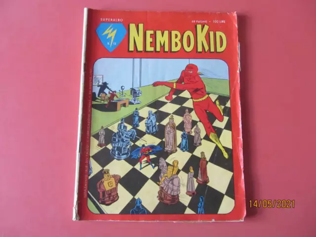 Super Albo NEMBO KID _ BATMAN- Supplemento Albi del Falco- n. 13-20 giugno 1961