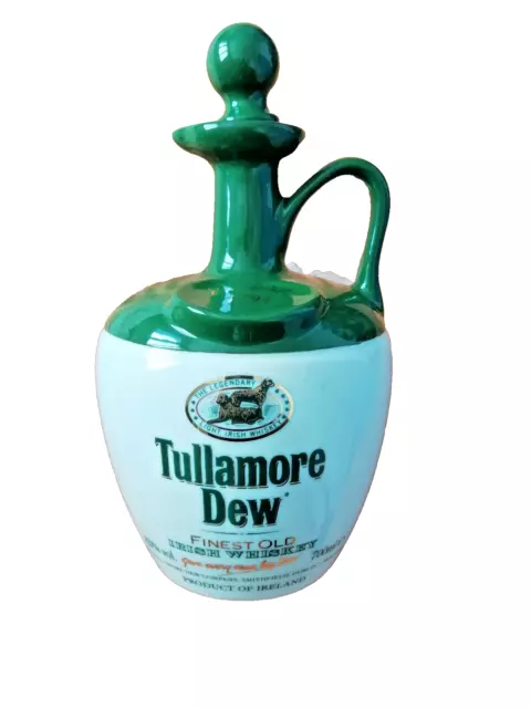 Tullamore Dew -Pichet de whiskey irlandais - Irish Porcelain Company -Porcelaine