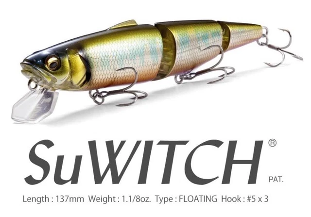 Leurre Strike Pro Cranky X SS 75F – Flottant, Grade Tournoi, Pour Brochet Et Bass